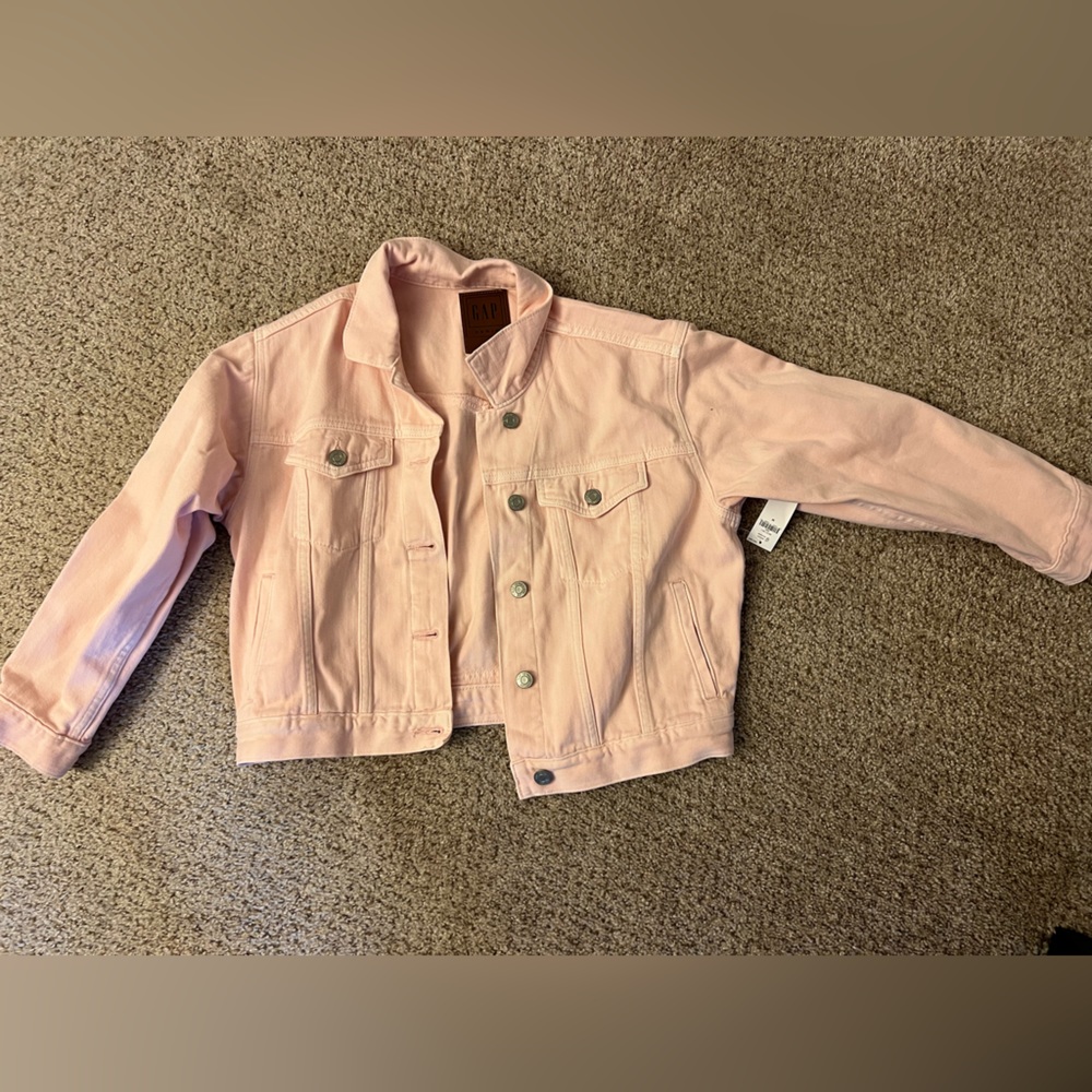 Pink Gap Denim Jacket